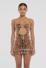 Wild Heat O-Ring Sequin Mini Dress