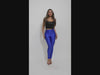 Highwaisted shiny nylon leggings