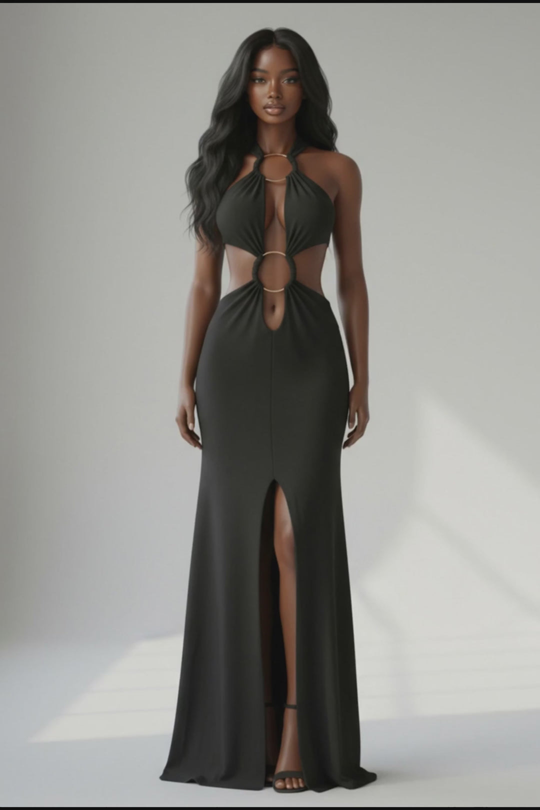 Double Dare Cutout Maxi Dress