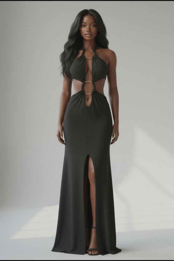Double Dare Cutout Maxi Dress